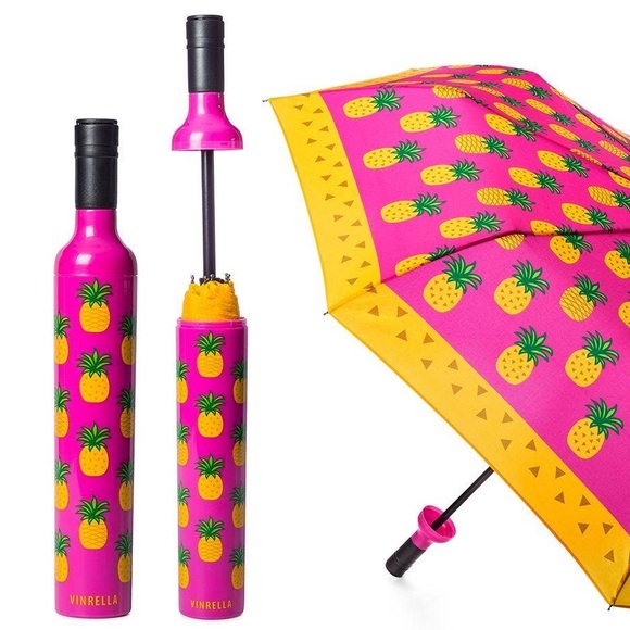 Great Gift! Vinrella Umbrella In a Bottle Red Wine Lovers Design - Picture 8 of 10